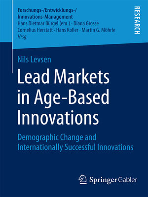 cover image of Lead Markets in Age-Based Innovations